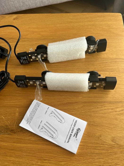 Podwodne oświetlenie LED do akwarium hygger 12W – 7 kolorów, 24/7