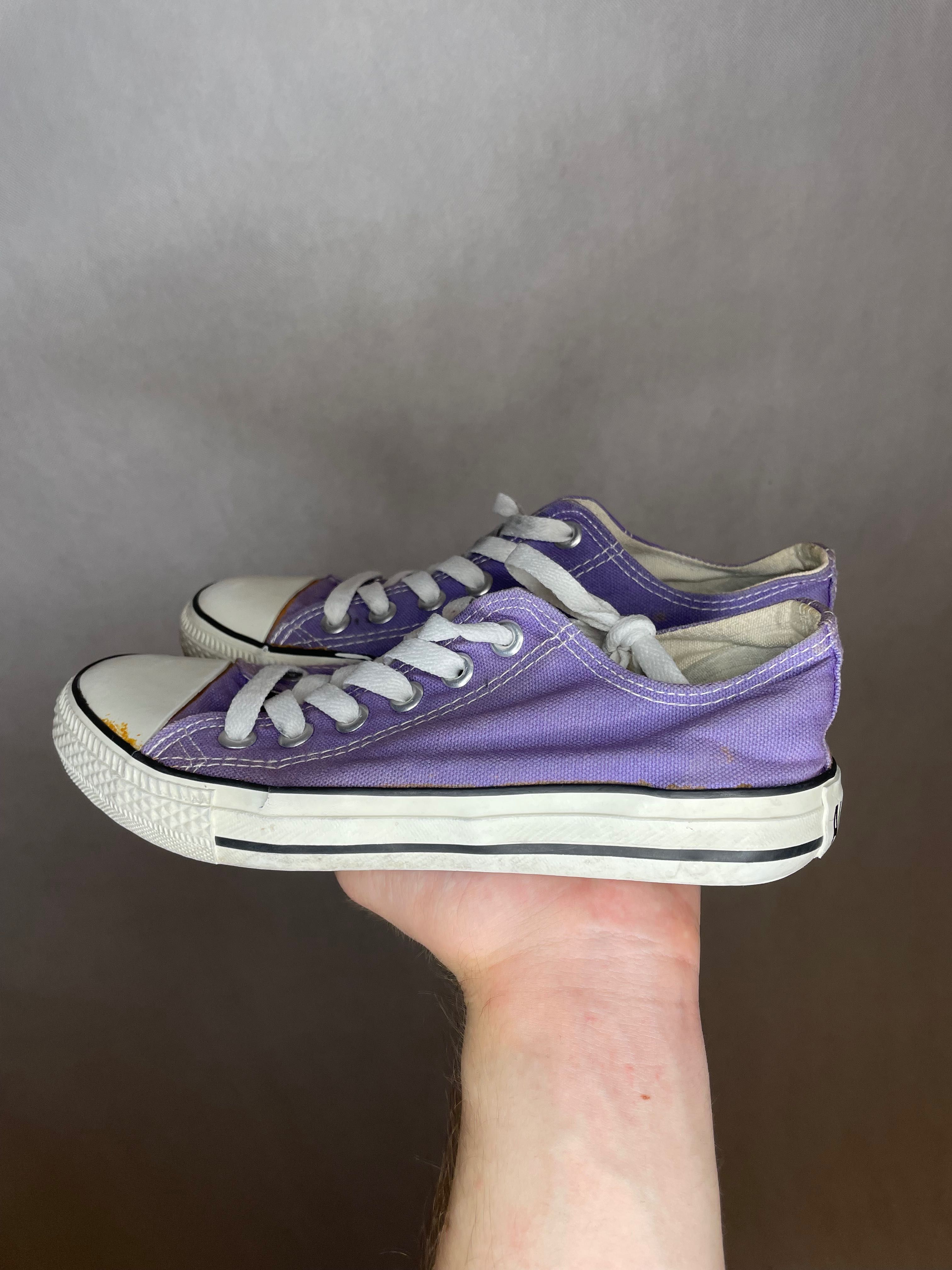 Converse niskie fioletowe 38 od Ba uty OLX.pl