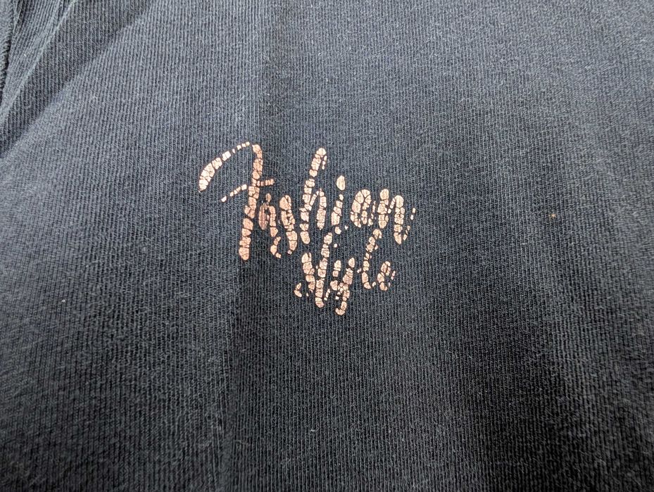Ciążowy tshirt koszulka granat