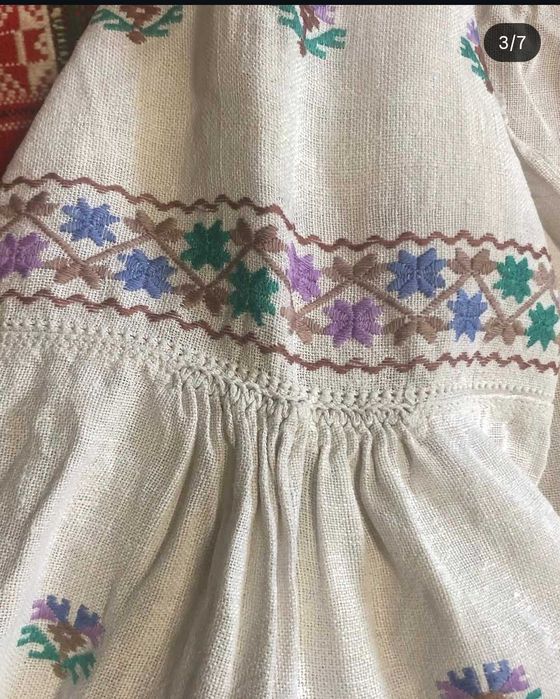 Стародавня вишивана сорочка Полтавщина