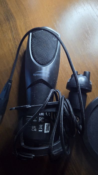 Мікрофон Speedlink конденсаторний USB всеспрямований 50Гц-16кГц