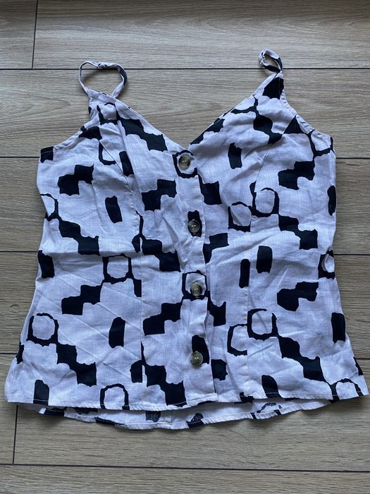 100% lniany top. H&M. Premium.