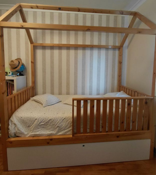 Vendo cama de solteiro Montesorri