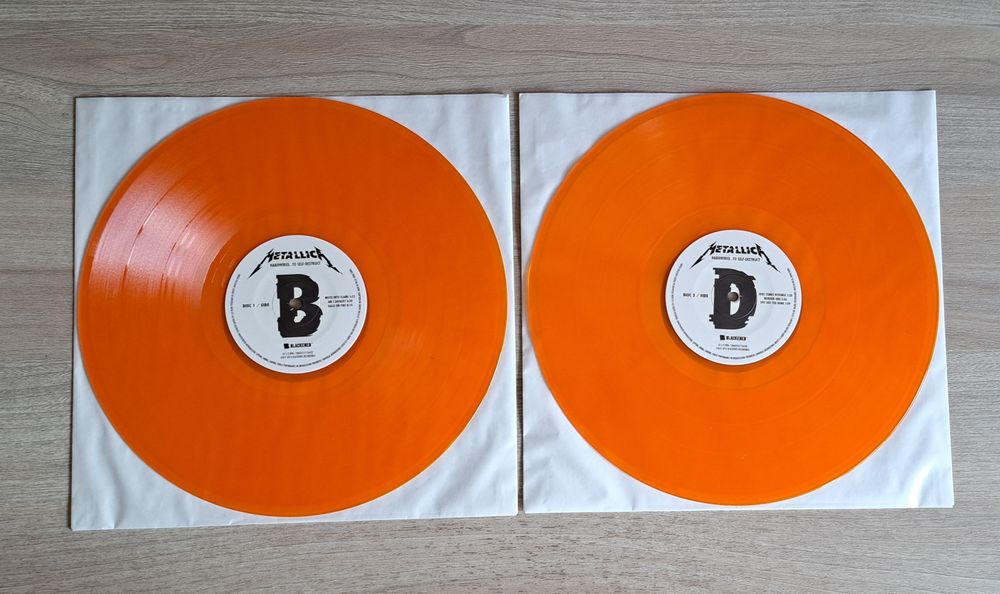 Metallica - Hardwired... To Self-Destruct - 2LP - Flame Orange - WINYL VINYL