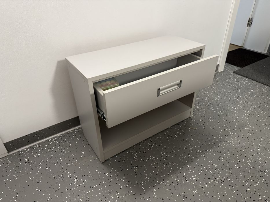 Szafka szara na buty