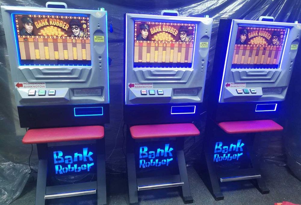BANK ROBBER – legalny automat zręcznościowy z wygranymi pieniężnymi