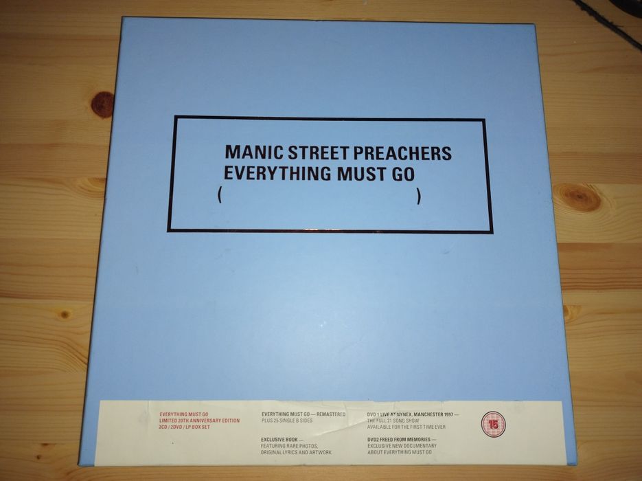 Manic Street Preachers – Everything Must Go Limited 20th