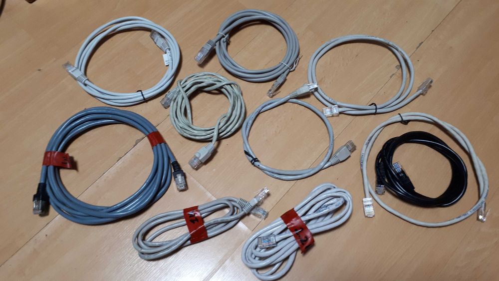 Cabos Rede, USB, DB9, Centronics, etc.