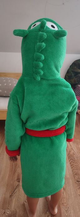 Szlafrok dziecięcy smok/ krokodyl r 98