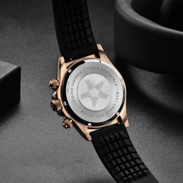 Годинник Pagani Design PD-1664 Gold Black