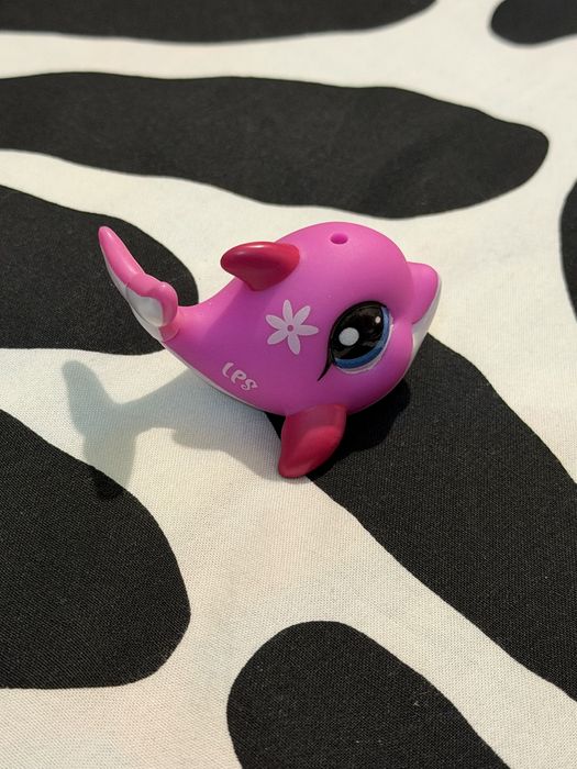 Littlest Pet Shop LPS #2486 / #29 - Golfinho Rosa