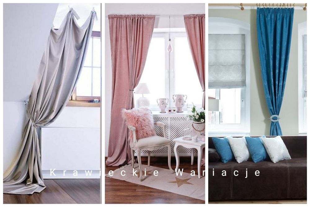 Szycie zasłon i firan na wymiar rolety rzymskie krawcowa