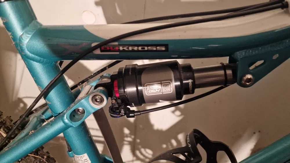 Rower M/L Full XC Kross Level Deore XT, hamulce tarczowe hydrauliczne