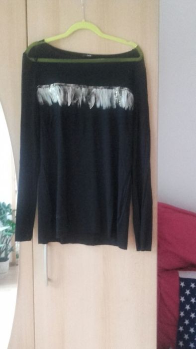 Bluzka czarna tezenis M