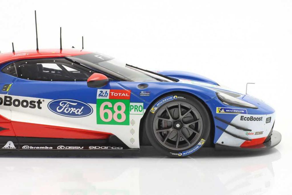 1:18 Ixo Ford GT #68 24h LeMans 2019 Bourdais / Hand / Müller