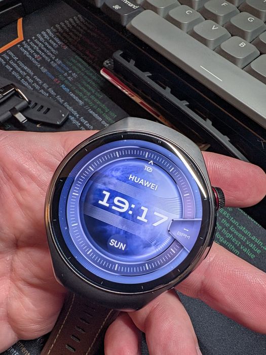 Huawei watch 5 46mm tytanowy, LTE, jak nowy