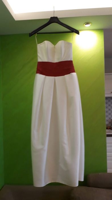 Suknia ślubna z Mikado
