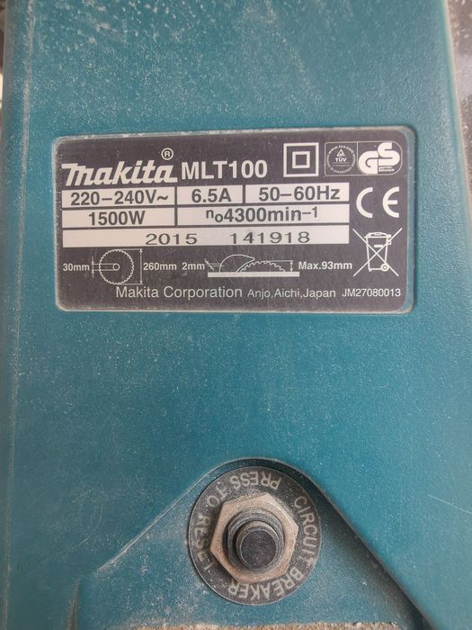 Serra de mesa Makita MLT 100