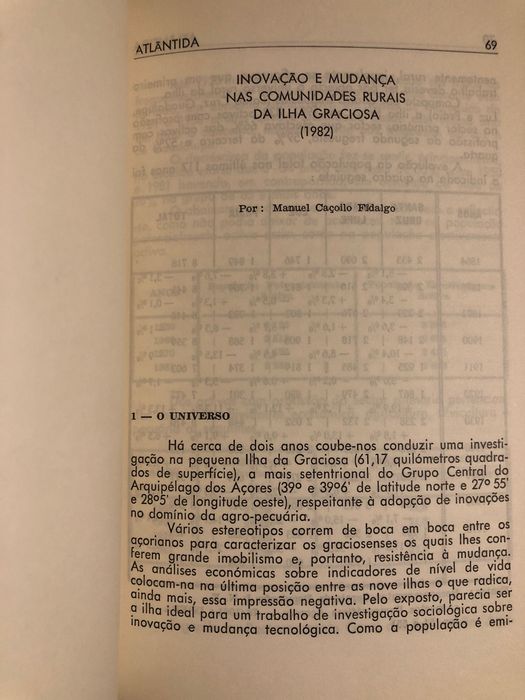 Ilhas (1886). Angra. Horta. Graciosa. Corvo