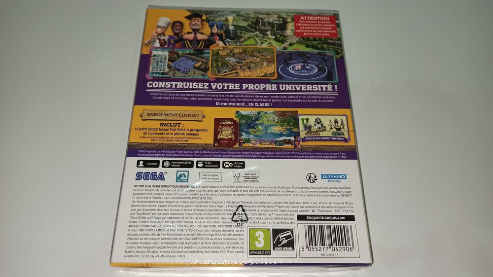 ps5 TWO POINT CAMPUS ENROLMENT EDITION po polsku Nowa! strategia BOX
