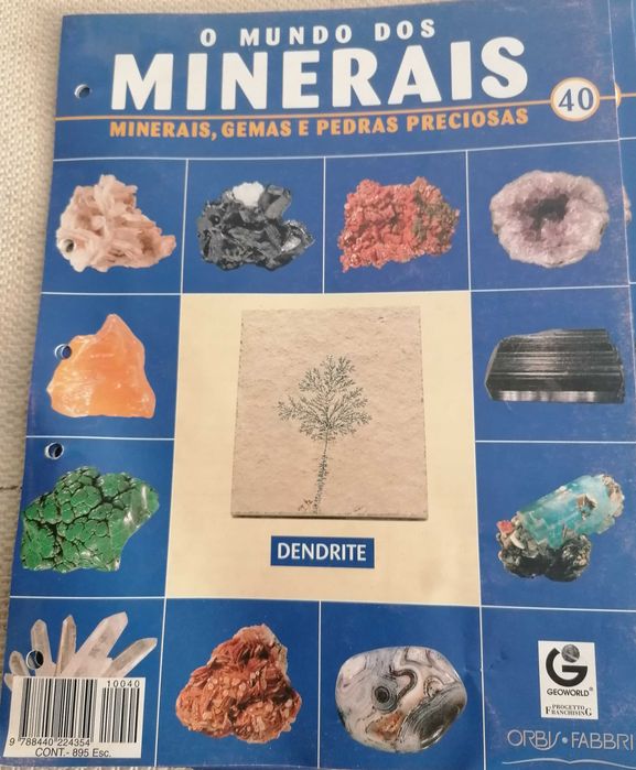 Minerais, fasciculos, colecionaveis, o lote por 5€