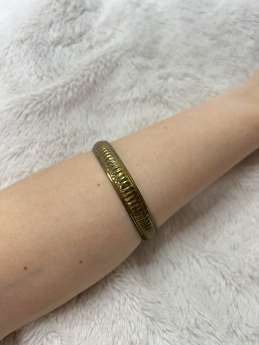 Bransoletka vintage metal metalowa retro lata 70s stara casual 24