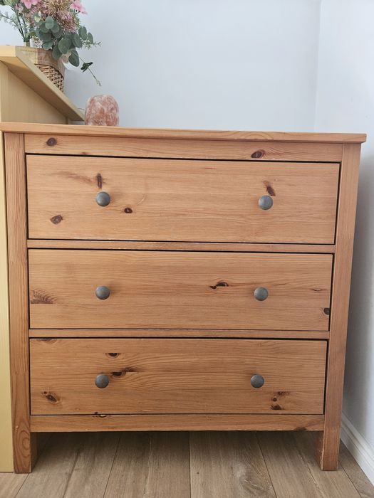 Komoda Ikea Hemnes szer 80cm. Lite drewno