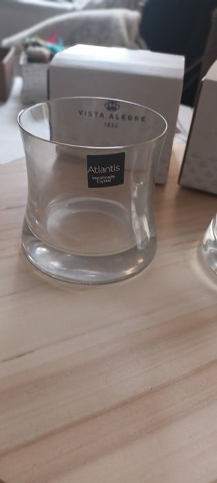 Copos de cristal marca Atlantis