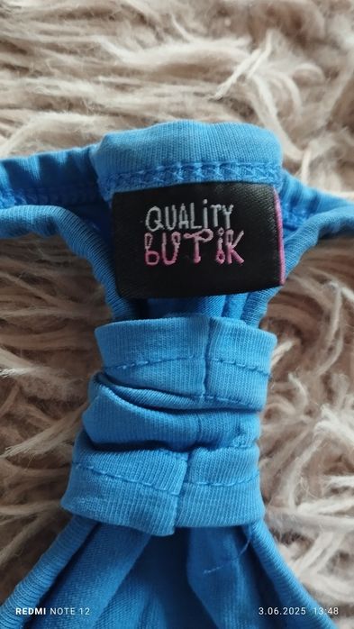 Bluzka bokserka crop top w grochy S 36 8 M 38 10