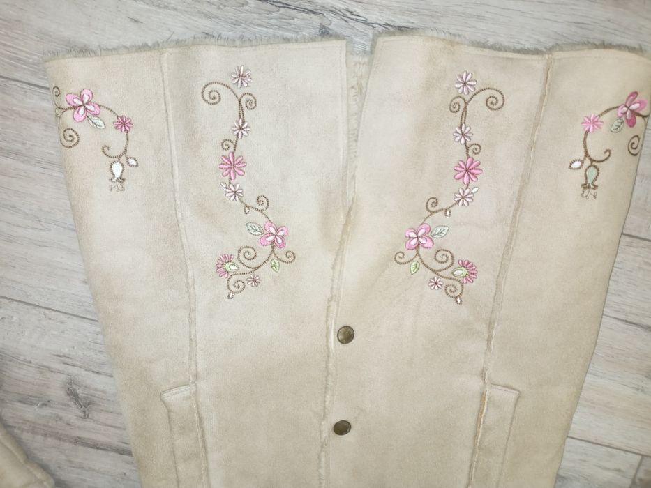 Дубленка George для девочки 5-6 лет