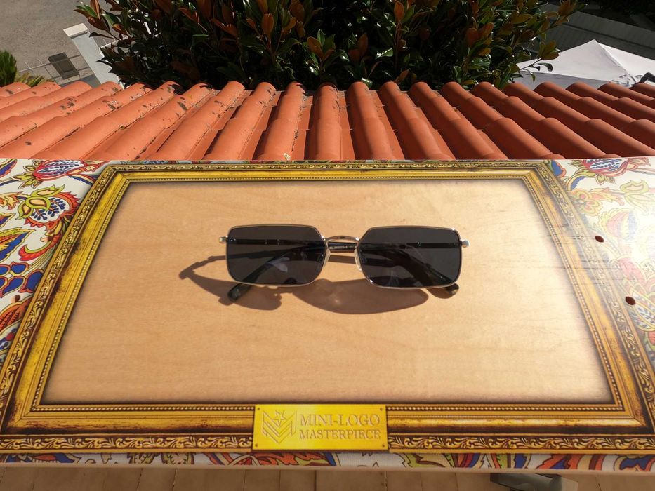 Óculos de Sol Hawkers Sour Lente Rectangular Azul & Haste Prata