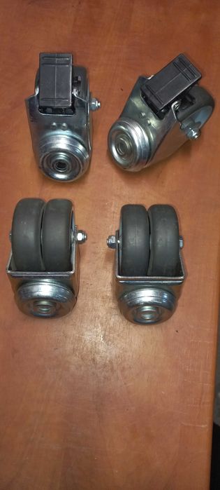 Koła Aparaturowe -Meblowe typu Tandem Skrętne