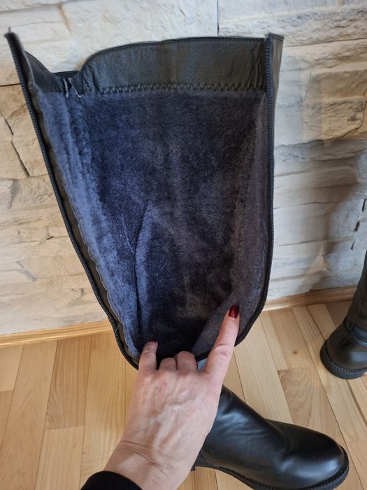 Kozaki damskie długie