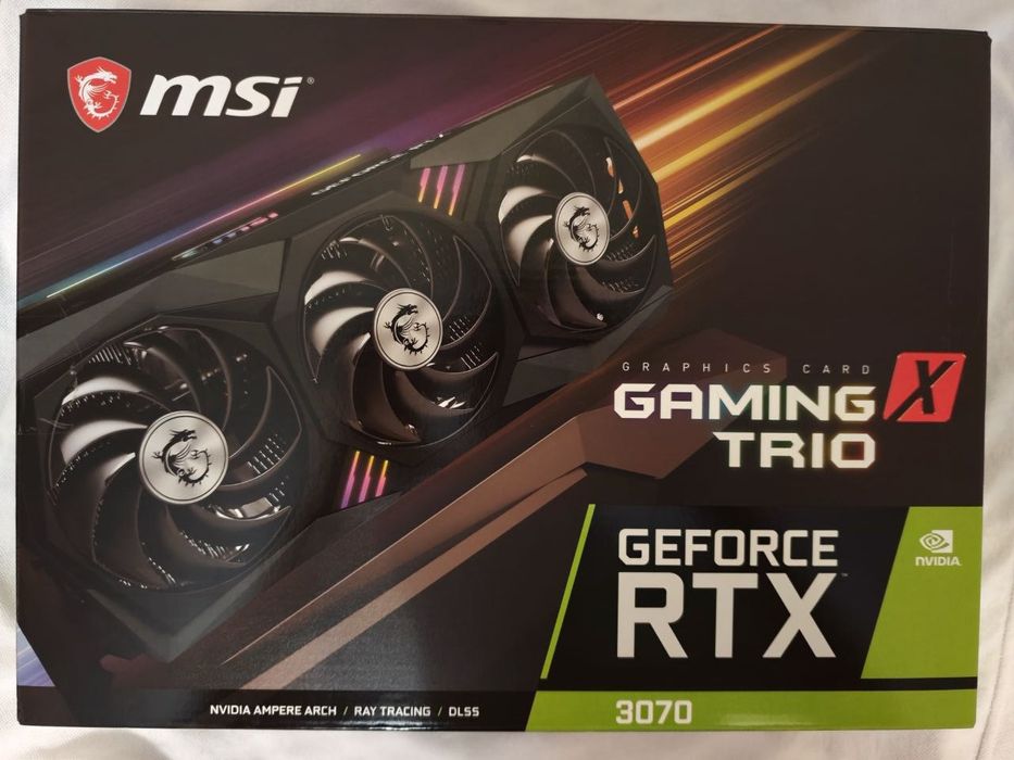 msi geforce rtx 3070 gaming x trio - купити комп'ютери та