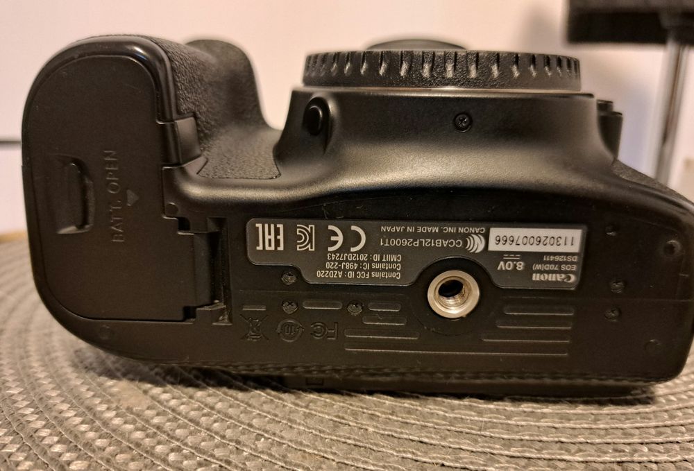 Canon eos 70d + dodatki