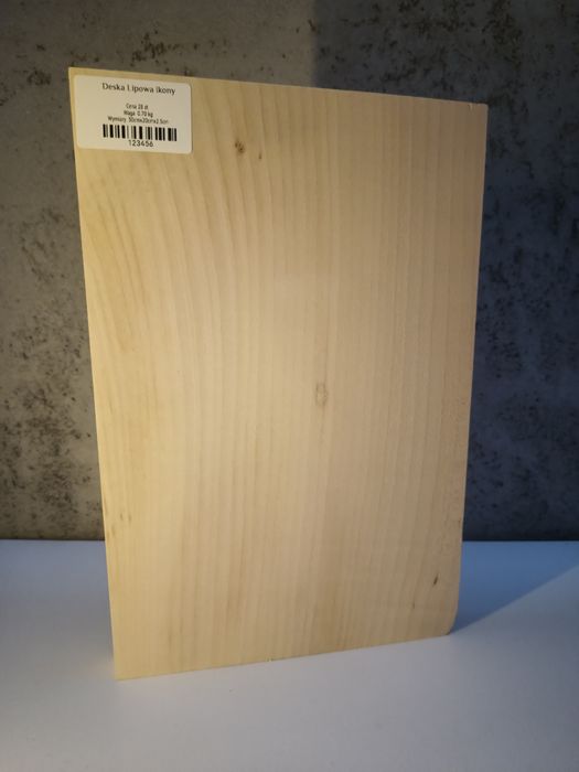 Deski lipowe do pisania ikon różne rozmiary