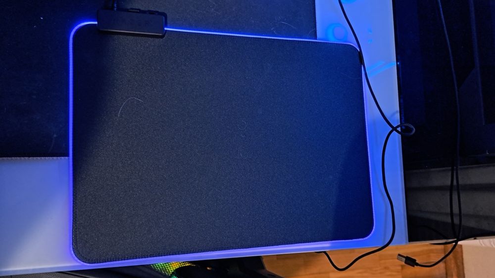 Teclado razer blackwidow V3 e Tapete razer Goliathus Chroma