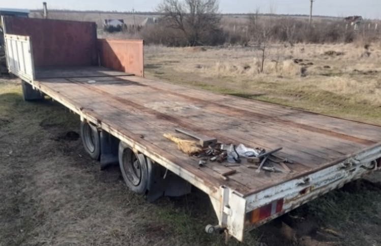 САМОДЕЛЬНЫЙ ПРИЦЕП, после ДТП