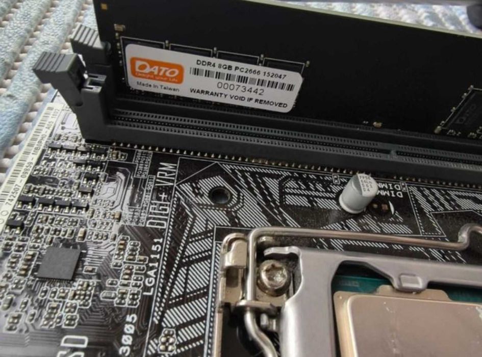 Комплект! Asus H110M-K s1151 + i3 6100 + 8gb ddr4