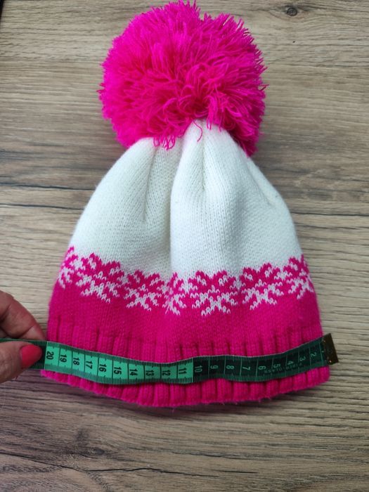 Czapka zimowa dla dziewczynki 110-116 r