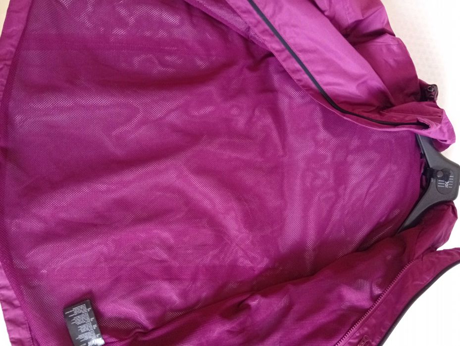 Kurtka damska Crivit S 36/38 trekkingowa bordowa