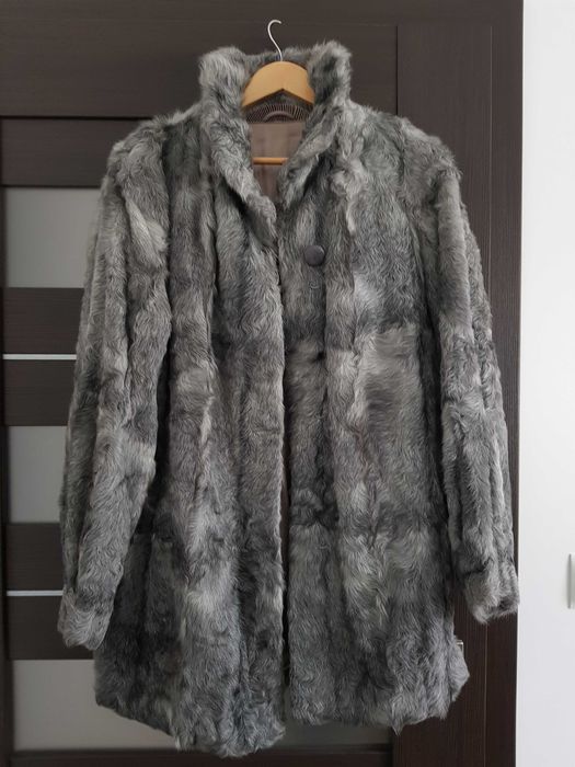 Naturalne futro futerko – stan idealny r. 42 - 44