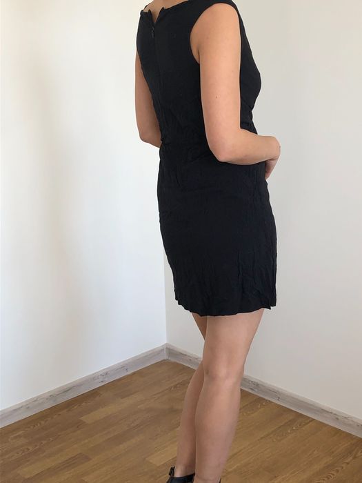 Sukienka czarna koronka S