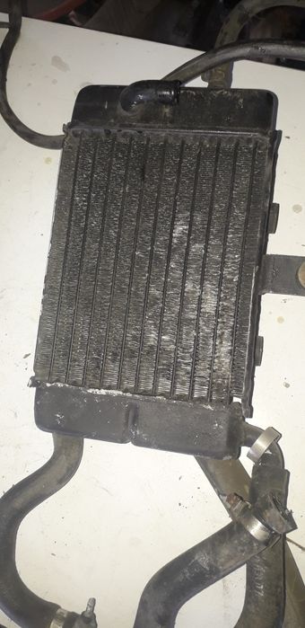 Transalp PD06 chlodnica prawa osłony węże komplet wentylator