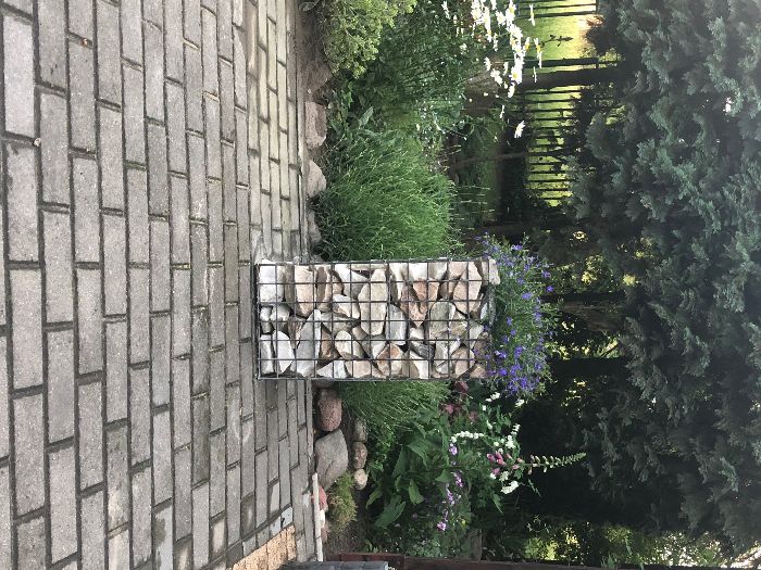 Gabiony, kosze ozdobne