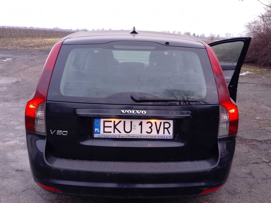 Volvo V50 2.0D 2008 r Salon Polska