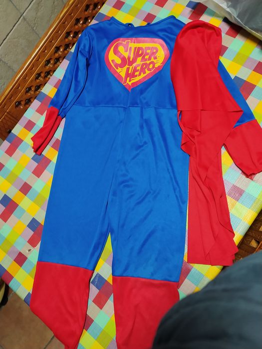 Fato carnaval super herói 9 anos