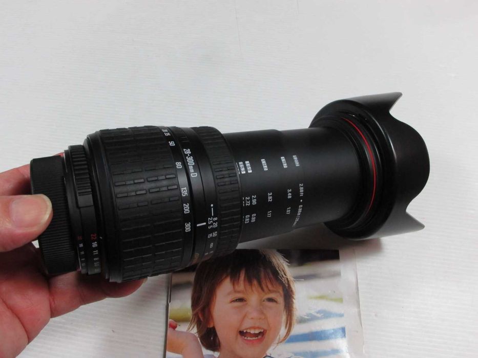 Sigma  28-300mm Macro Perto e Longe Estado TOP, Para Máquinas Nikon