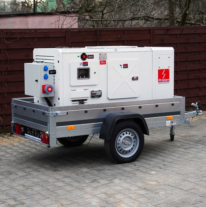 Wynajem Agregatów Prądotwórczych 7,7 kVA i 28 kVA – Proton & Fogo