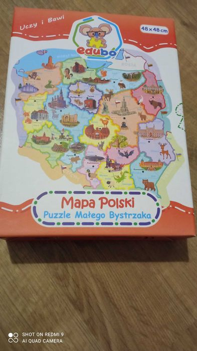 puzzle mapa polski